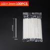 A package of 100 paper lollipop sticks, 3mm in diameter and 100mm long.