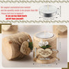 Wooden Tealight Candle Holders with Heart-Shaped Tags — Wedding & Baby Shower Favors