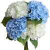 Lifelike Latex Hydrangea Stems for Weddings & Home Decor (Set of 4)