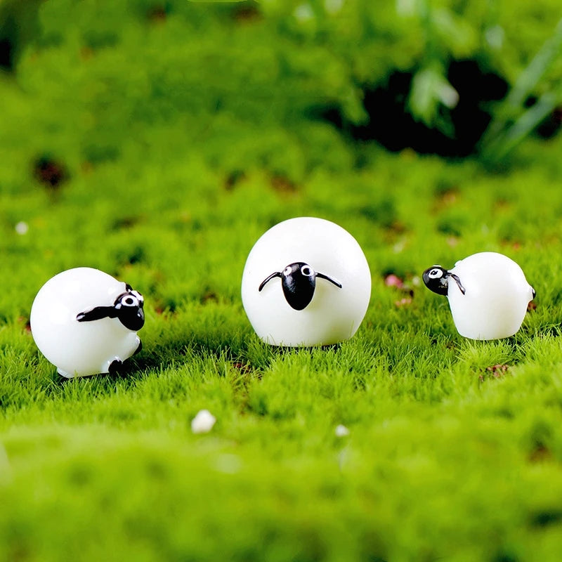 Miniature Fairy Garden Ornaments | Set of Resin Accents