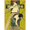 Anime canvas wall art featuring characters from Death Note with Japanese text and a number 5