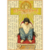 Death Note vintage anime canvas wall art featuring a character and Japanese text