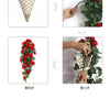 Silk Rose Hanging Vine - Faux Flower Garland for Home Décor