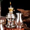 Classic Glass Oil Lamp – Vintage Portable Lantern for Indoor & Outdoor Decor