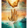 Jesus Christ Sacred Art Canvas Print – Modern Christian Wall Decor