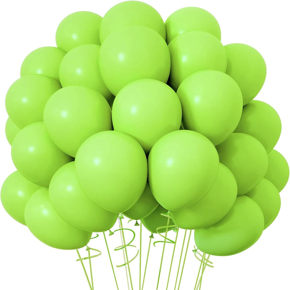 Retro Pastel Latex Balloons for Parties & Celebrations