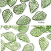 Acrylic Tree Leaf Mini Beads for DIY Jewelry Making