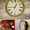 Hidden Compartment Wall Clock Safe