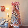 Giant Pink Satin Ribbon Bow Wall Decor for Birthday & Coquette Room