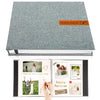 Linen Self-Adhesive Photo Album for Memories and Gifting