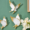 Handcrafted Resin Butterfly Wall Decor Set