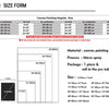 A chart detailing various sizes and dimensions for canvas painting prints.