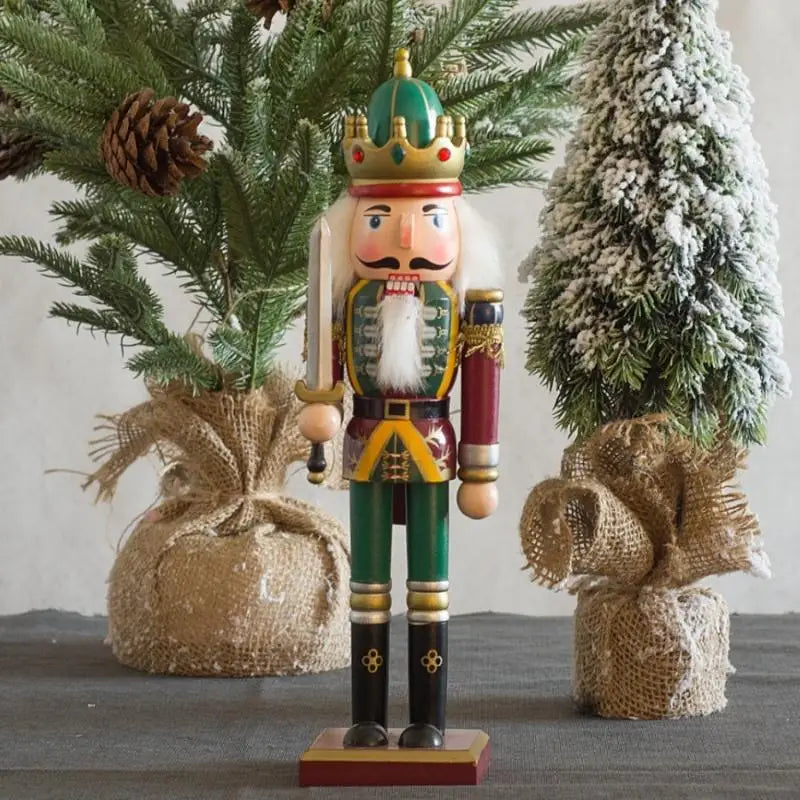 Handcrafted Wooden Nutcracker Soldier Christmas Decoration