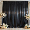 Elegant Satin Backdrop Curtain for Weddings and Events