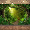 Enchanted Forest Birthday Party Photography Backdrop