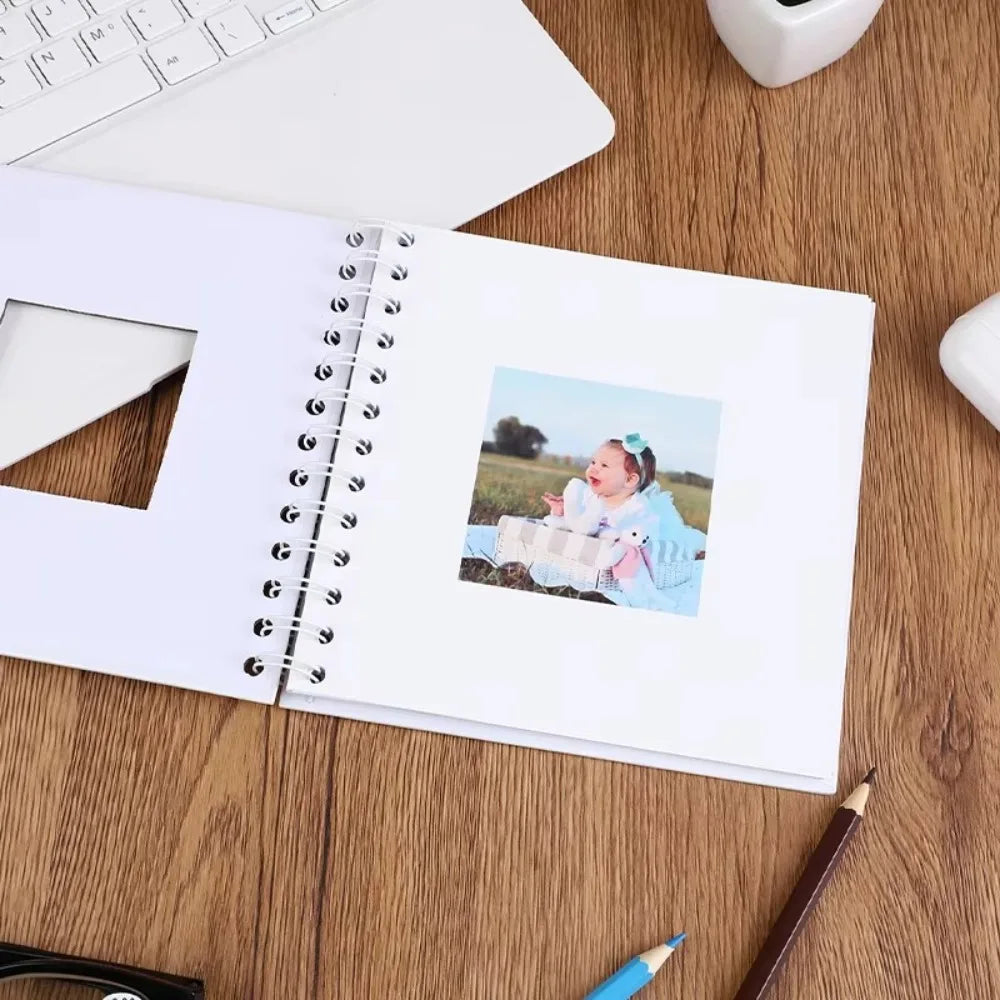 6-Inch Scrapbook Photo Album with Window Cover