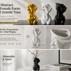 Abstract Female Torso Resin Vase