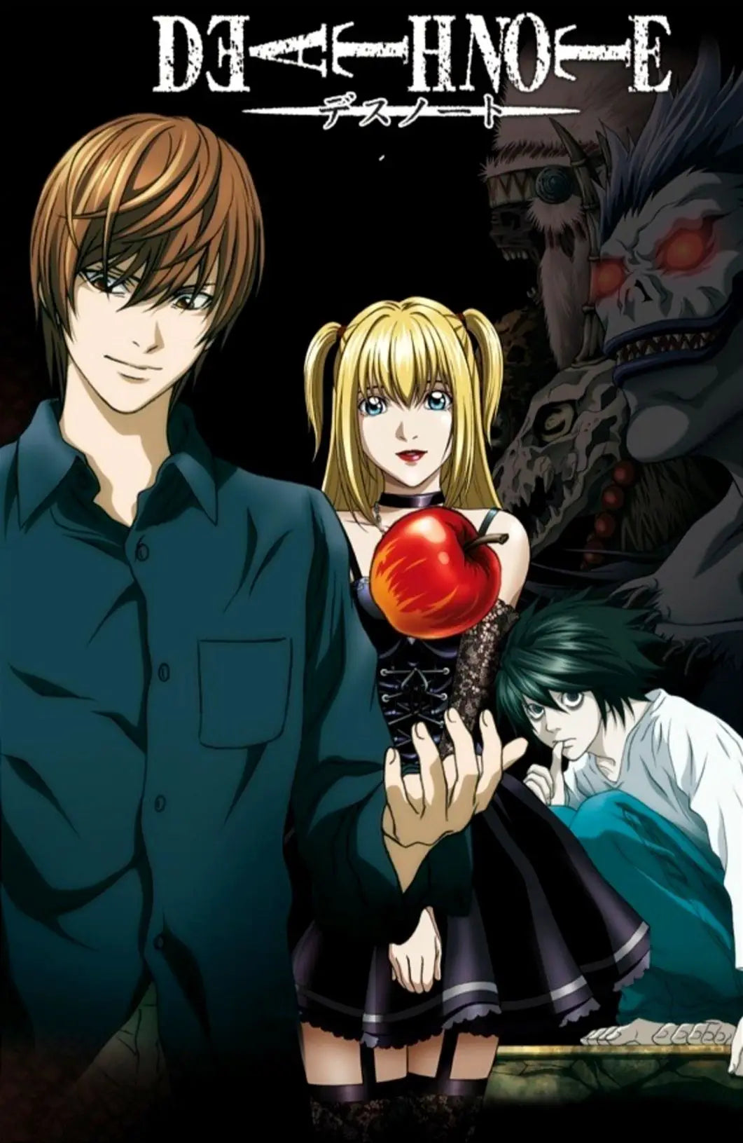Death Note Anime Canvas Wall Art - Yagami Light Poster