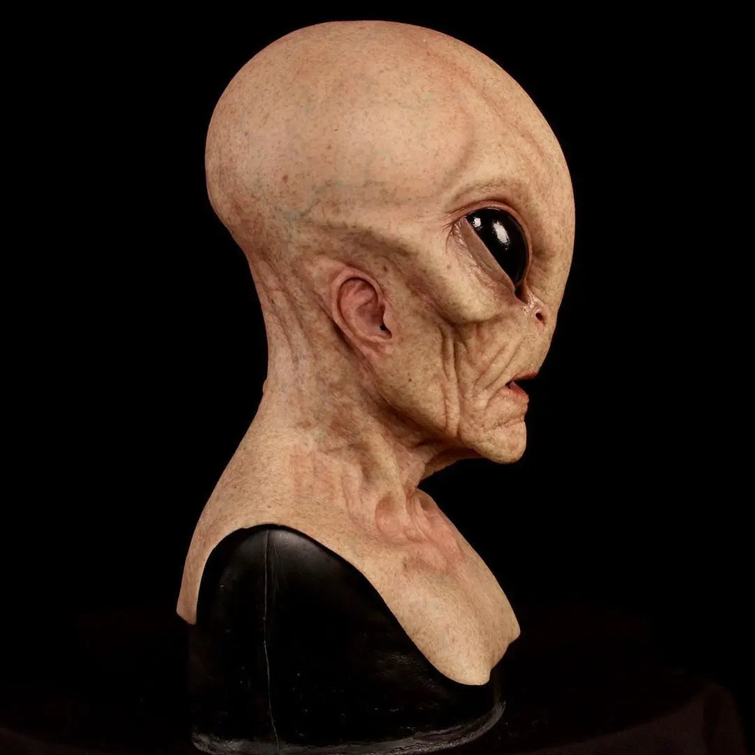 UFO Alien Latex Mask for Halloween Cosplay