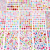 Self-Adhesive Rhinestone Gem Stickers – Multicolor Crystal Craft & Beauty Decor