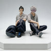 Jujutsu Kaisen Satoru Gojo & Suguru Geto Sitting Pose PVC Figures