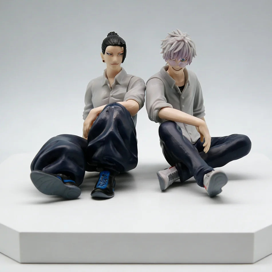 Jujutsu Kaisen Satoru Gojo & Suguru Geto Sitting Pose PVC Figures