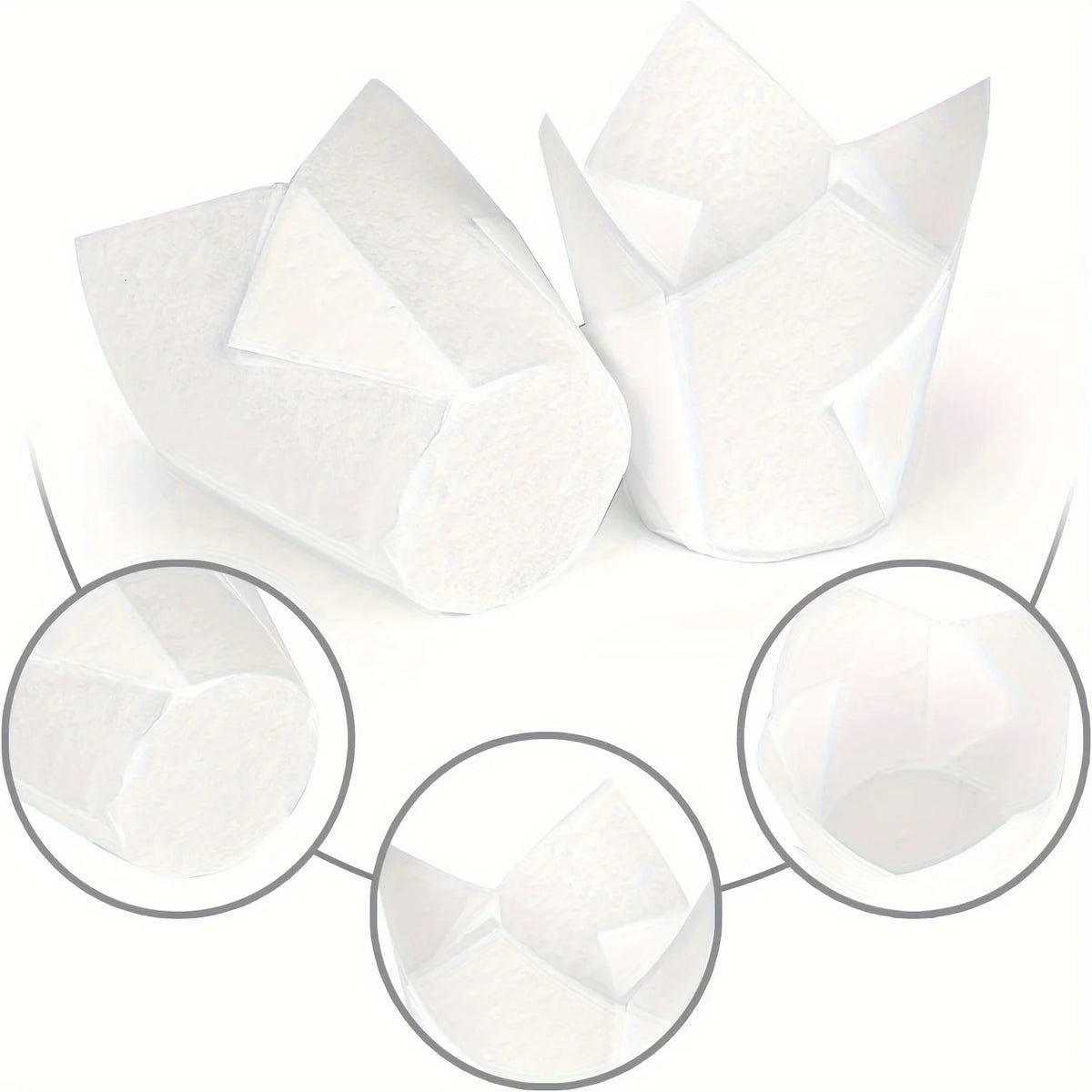 Tulip Cupcake Liners for Baking & Parties