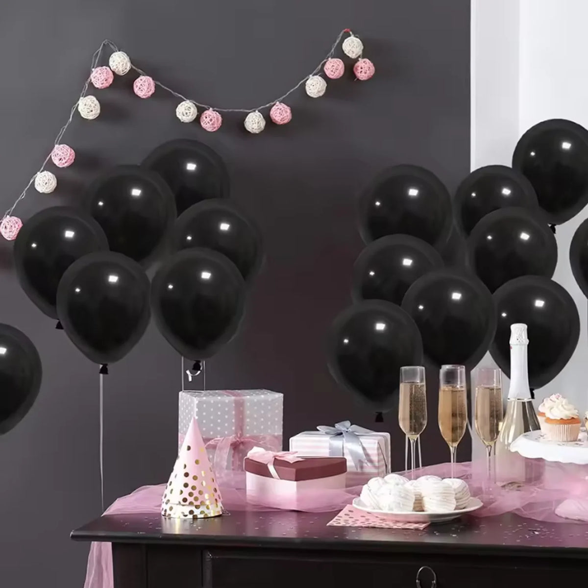 Classic Latex Party Balloons in Assorted Colors
