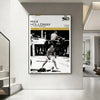 Aesthetic MMA Fighter Wall Art Poster – Waterproof & Easy to Stick