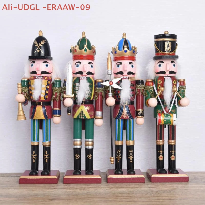 Handcrafted Wooden Nutcracker Soldier Christmas Decoration