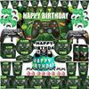 Green Video Game Birthday Party Supplies Kit with Gamepad Balloons