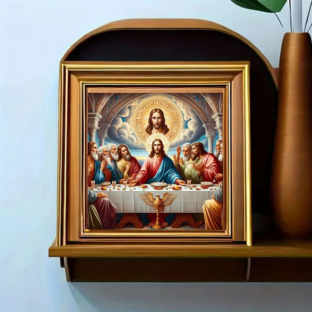 Last Supper Diamond Painting Kit - Full Drill Round Art for Adults