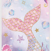 Purple Mermaid Birthday Party Supplies Kit for Girls