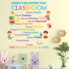 Inspirational slogan wall stickers featuring positive affirmations like You are Friends, Creative, Amazing, and Important.