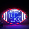 Football Neon Sign LED Wall Light for Fan Rooms and Bars