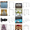 Telescopic Aluminum Backdrop Stand with Crossbar