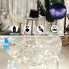 USB LED Curtain Lights with Remote – 8 Lighting Modes for Weddings & Home Decor