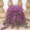 Multicolor Violet Artificial Flower Vine for Home Decor