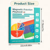 A box of a Magnetic Fraction Playbook for learning fraction concepts like addition, subtraction, and conversion.