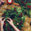Set of Red Berry Branches for Holiday Wreaths & Centerpieces