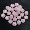 Mixed Color Resin Cabochons with Metal Foil Backing for Jewelry Making