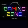 Neon 'Gaming Zone' LED Sign with USB Power