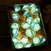 LED Rose Flower String Lights - 3M, 20 Lights, Multi-Color