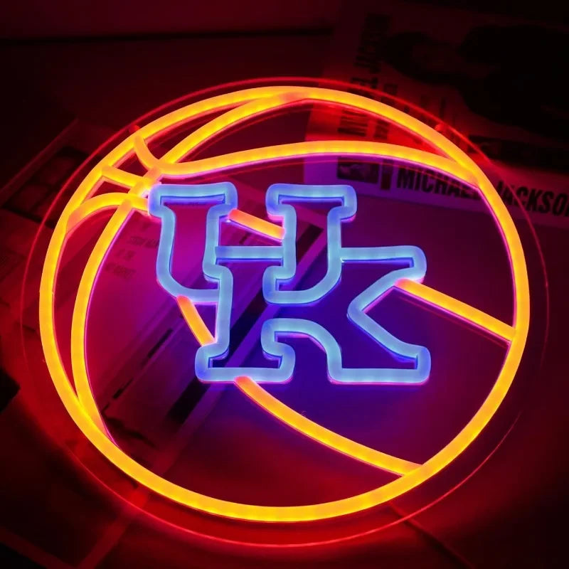 Football Neon Sign LED Wall Light for Fan Rooms and Bars