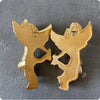 Cherub Angel Statue Wall Hanging - Cute Resin Decor