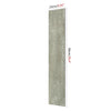 Vertical rectangular wood grain self-adhesive decal measuring 15cm (5.91 inches) long