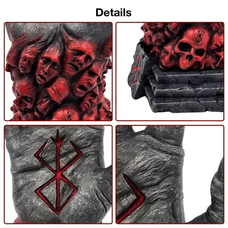 Gothic Resin Hand Wall Hook & Key Holder