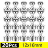 A set of 20 strong neodymium magnetic pushpins with a 12x16mm size.
