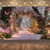 Enchanted Forest Birthday Party Photography Backdrop