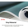 A roll of white vinyl material used for a 2D flat birthday banner.